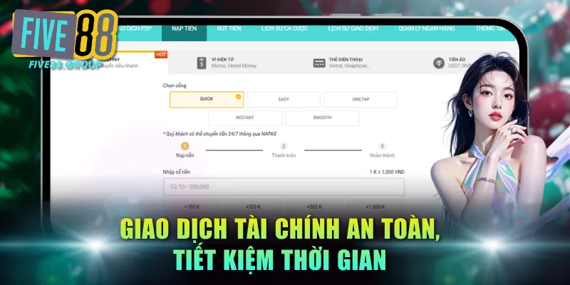 Điều Khoản Điều Kiện - 4 Quy Tắc Vàng Bảo Vệ Khách Hàng 2 Giao dịch tài chính an toàn, tiết kiệm thời gian