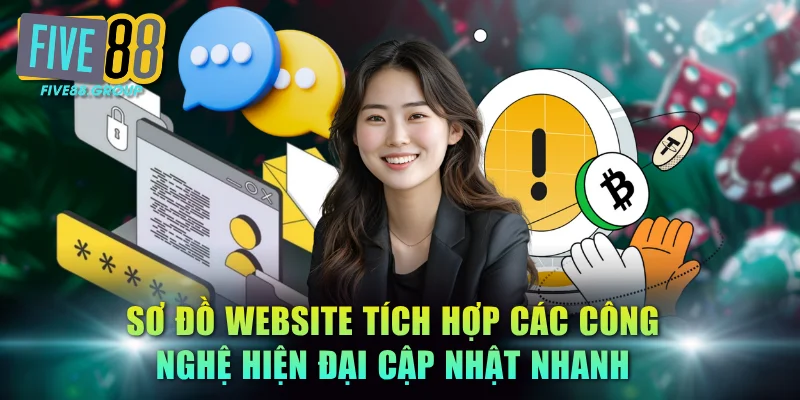 Sitemap FIVE88 - Bản Đồ Dẫn Lối Tới Thiên Đường Cá Cược 3 Sơ đồ website tích hợp các công nghệ hiện đại cập nhật nhanh